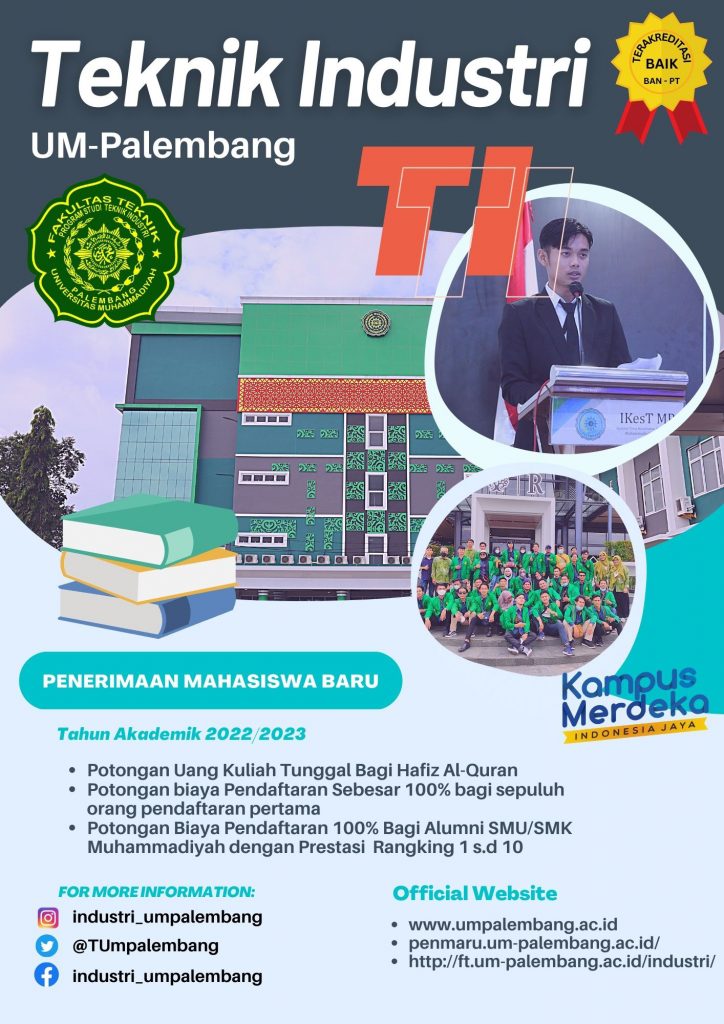 Penerimaan Mahasiswa Baru Tahun Akademik 2022/2023 Program Teknik ...